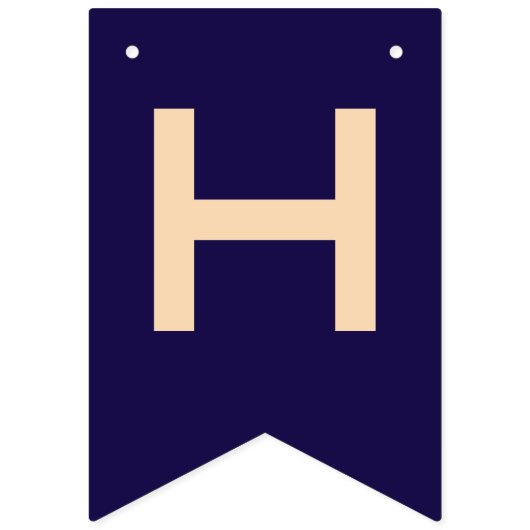 Verjaardag van de Outer Space Astronaut Rocket & P Vlaggetjes (Tweede vlag)