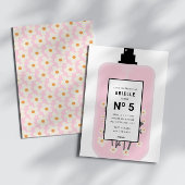 Verjaardag van de Parfume Beauty Spa van Designer  Kaart