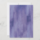 Verjaardag van de partij bij het schilderen kaart (Achterkant)