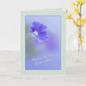 Verjaardag van de peetdochter met Petunia Kaart (Gele Bloem)