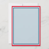 Verjaardag van de piloten van het vliegtuig op en kaart (Achterkant)