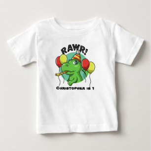 Verjaardag van de Rawr Dinosaur