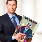 Verjaardag van de rechters kaart