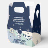 Verjaardag van de Schattigee ruimtevaarder Bedankdoosjes (Geopend)