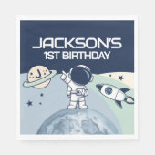 Verjaardag van de Schattigee ruimtevaarder Servet (Voorkant)