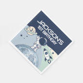 Verjaardag van de Schattigee ruimtevaarder Servet (Hoek)