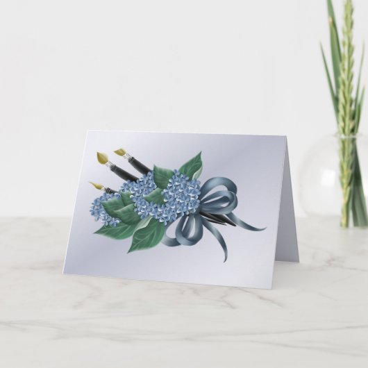 Verjaardag van de schilder kaart (Voorkant)