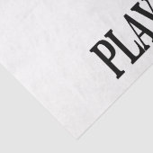 Verjaardag van de squashsportspeler tissuepapier (Detail)