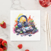 Verjaardag van de Video Controller en hoofdtelefoo Servet (Insitu)