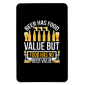 Verjaardag van de voedingswaarde van bier magneet (Verticaal)