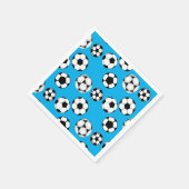 Verjaardag van de voetbaljongens | AANGEPASTE LEEF Servet (Hoek)