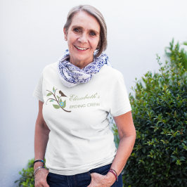 Verjaardag van de Vogelcrew T-shirt