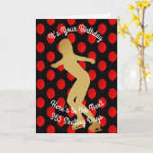 Verjaardag van de volgende 365 schaatsdagen kaart (Gele Bloem)