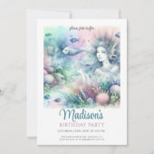 Verjaardag van de Waterverf van het magische zeeme Kaart (Voorkant)