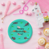 Verjaardag van de zielen papieren bordje (Feest)