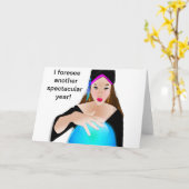 Verjaardag van de zigeuner kaart (Gele Bloem)