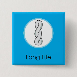 Verjaardag van Doljanchi Dol van Doljabi de Vierkante Button 5,1 Cm