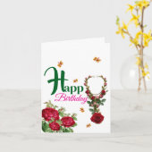 Verjaardag van een dokter  kaart (Gele Bloem)