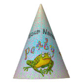verjaardag van een kikker feesthoedjes (Voorkant)