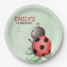 Verjaardag van een lieveheersbeestje op een weide 