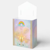 Verjaardag van een magisch eenhoornmeisje bedankdoosjes (Geopend)
