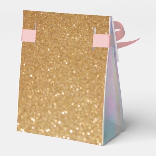 Verjaardag van een magisch eenhoornmeisje bedankdoosjes (Achterkant)