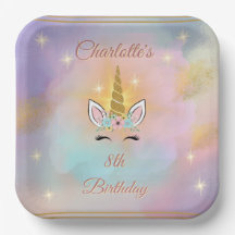Verjaardag van een magisch eenhoornmeisje
