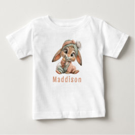 Verjaardag van een schattige baby konijn