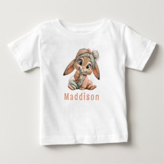 Verjaardag van een schattige baby konijn (Voorkant)