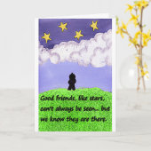 VERJAARDAG VAN EEN VRIEND KAART (Gele Bloem)