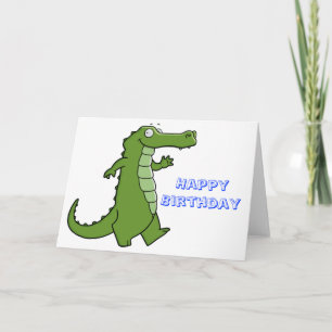 Verjaardag van Gator Kaart