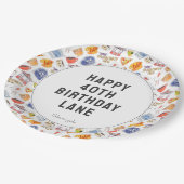 Verjaardag van Gilmore Girl Papieren Bordje (Gekanteld)