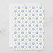 Verjaardag van haaien en zeemeerminnen kaart (Achterkant)