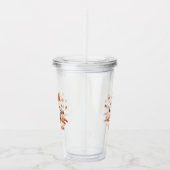 Verjaardag van herfst Fox Woodland Acryl Drinkbeker (Rechts)