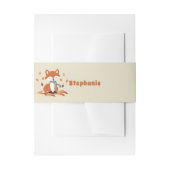 Verjaardag van herfst Fox Woodland Uitnodigingen Wikkel (Voorkant Voorbeeld)