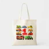 Verjaardag van het Baby van de Vrachtwagens van de Tote Bag (Voorkant)