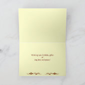 Verjaardag van het beukenbos kaart (Binnen)