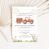 Verjaardag van het Boerderij van de tractor Kaart