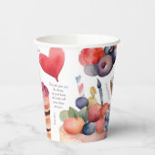 Verjaardag van het dessert | Meerkleurig Papieren Bekers (Links)