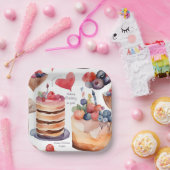 Verjaardag van het dessert | Meerkleurig Papieren Bordje (Feest)