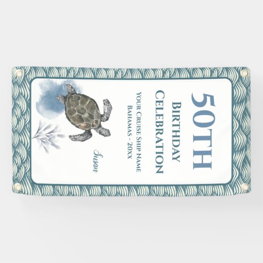 Verjaardag van het deuropenteken van de sluisdeur spandoek (Horizontaal)