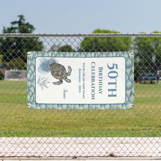 Verjaardag van het deuropenteken van de sluisdeur spandoek (Insitu)