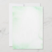 Verjaardag van het egel-bos kaart (Achterkant)