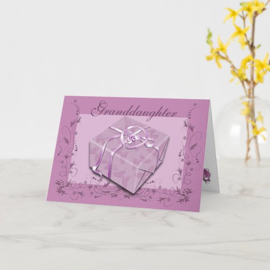 Verjaardag van het gezin kaart (Gele Bloem)