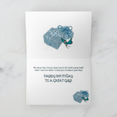 Verjaardag van het gezin kaart (Binnen)