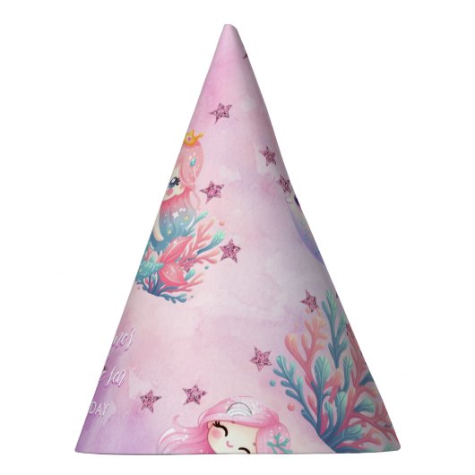Verjaardag van het Zee Kind Feesthoedjes (Rechts)