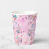 Verjaardag van het Zee Kind Papieren Bekers (Links)