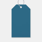 Verjaardag van hondenliefhebber cadeaulabel (Achterkant)