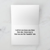 ** VERJAARDAG VAN JE ZUS** VERTEL ALLES VOOR JE VE KAART (Binnen)