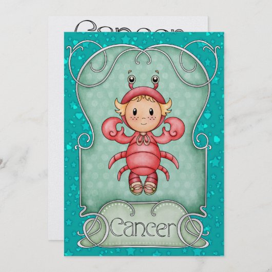 Verjaardag van kanker - SRF Kaart (Voorkant / Achterkant)